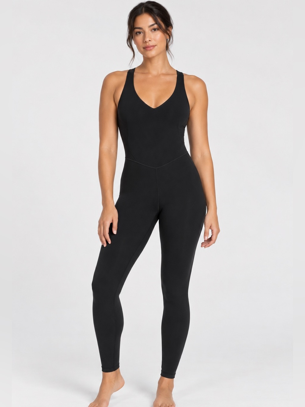 #1048 NWT Lululemon Align Bodysuit 25” Black Size 6 Discontinued